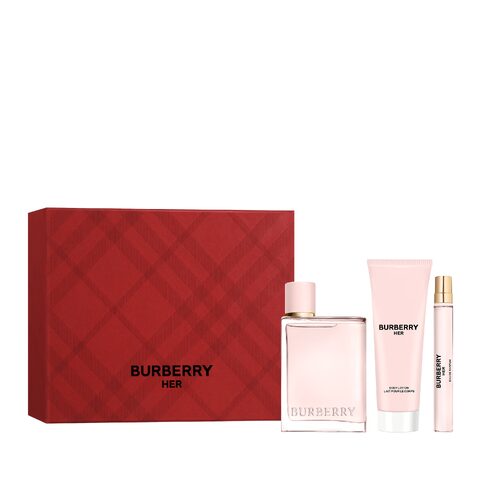 Burberry Her Eau De Parfum 3-pc Festive Gift Set | Takashimaya