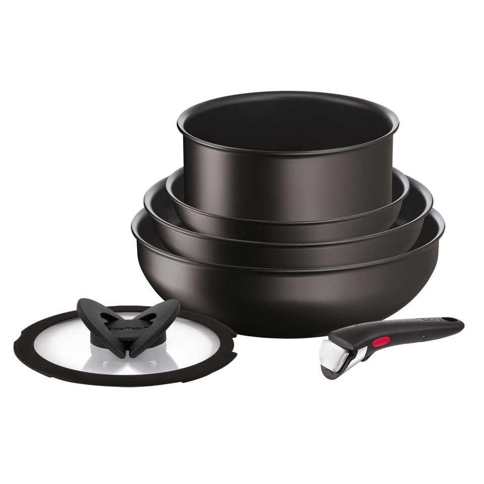 Ingenio Unlimited Induction Black 6pc Set | Takashimaya