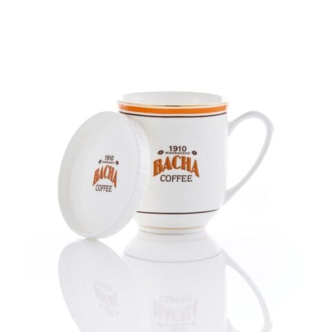 Bacha Heritage Coffee Mug And Lid, Coffee Cups, Saucers And Mugs