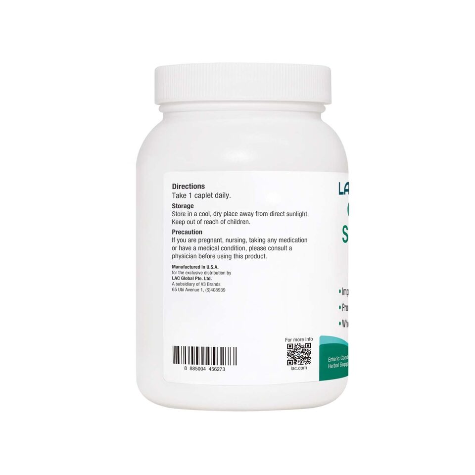 LAC Herbs Odourless Super Garlic 1100mg (100 caplets) | Takashimaya