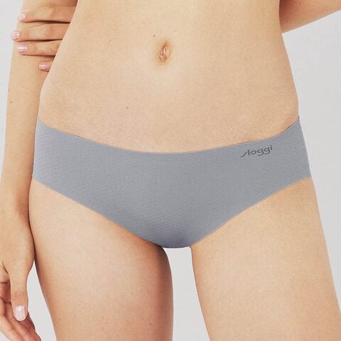 Calvin Klein Women's Invisibles Hipster Panty, Blue Granite, Small