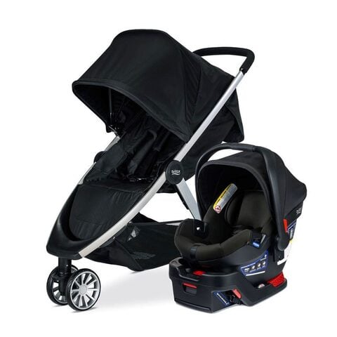 B Lively Stroller Raven Black B Safe Gen2 Infant Car Seat with base Eclipse Black Travel System Takashimaya