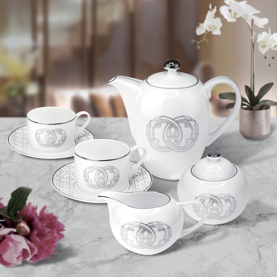 CHARLES MILLEN Signature Collection, VOGUE Series, Peace 9-pc Tea