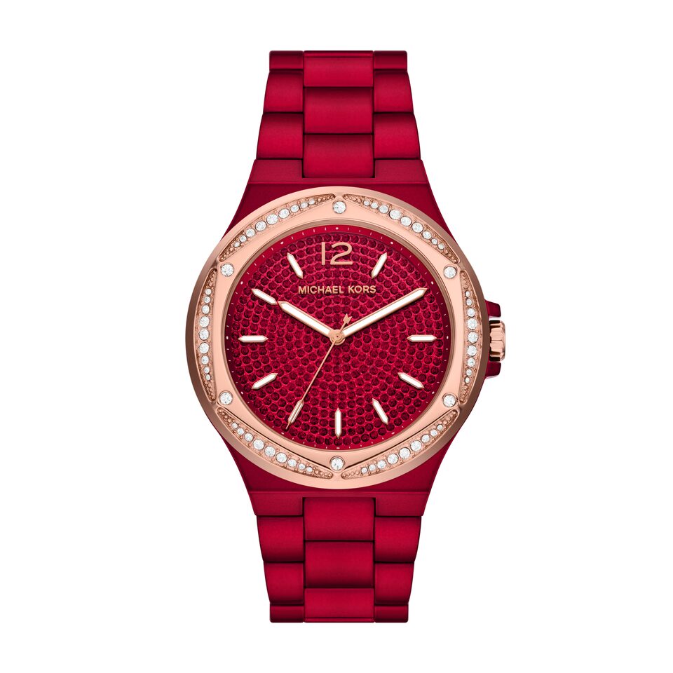 Michael kors watch hot sale on hand