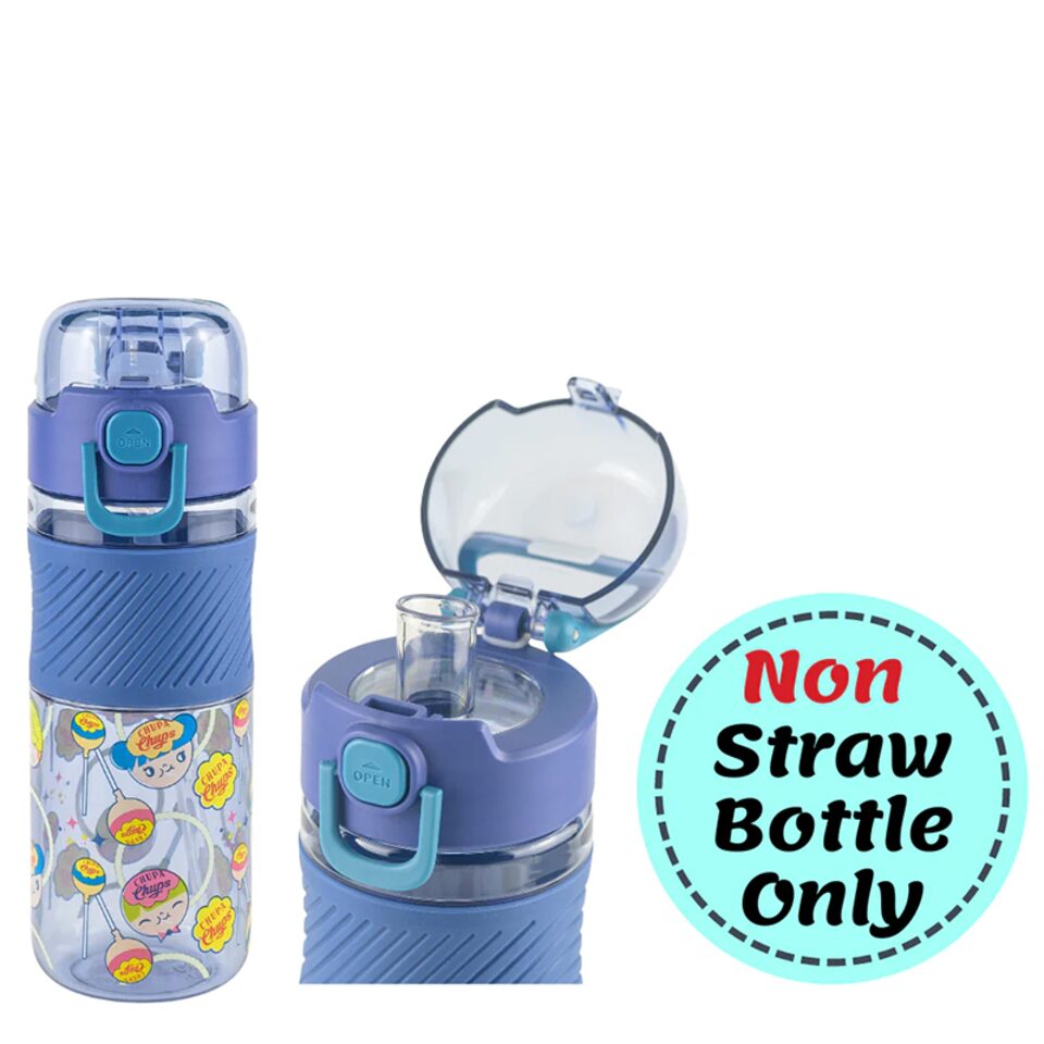 Niche Babies - Chupa Chups x MCK Water Bottle, With 2 Lids