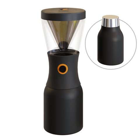 1.1L Cold Brew Coffee Maker Large Capacity Coffee Mug Portable