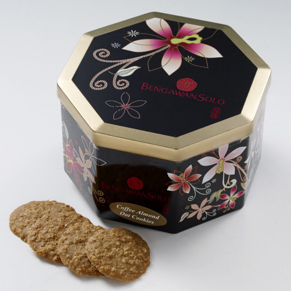 ブンガワンソロ　クッキー　Almond Oat Coffee Almond Oat (Tin) 320g | Takashimaya