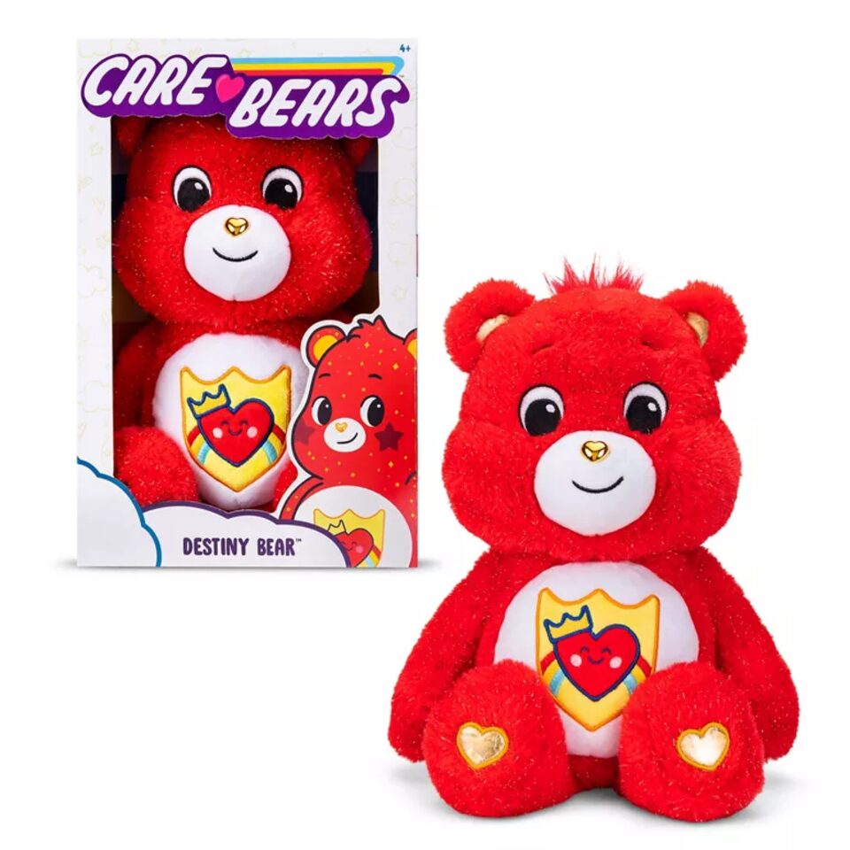 red bear plush