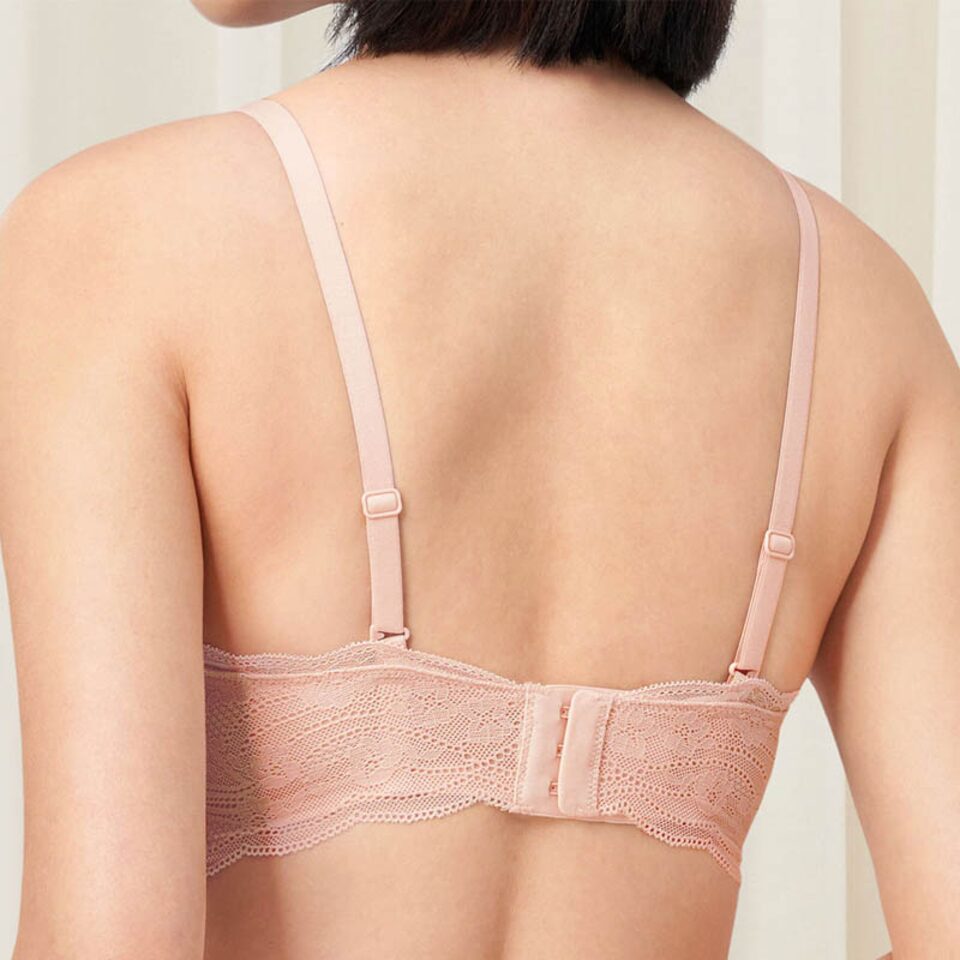 Triumph Lift Smart Non-Wired Padded Bra Fig Pink