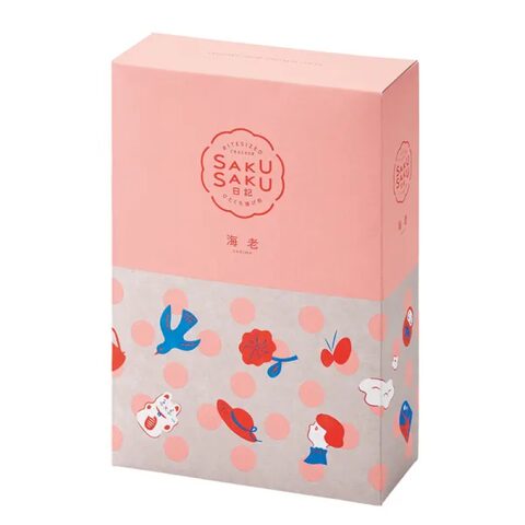 Saku-Saku Nikki Shrimp Crackers 6packs | Takashimaya