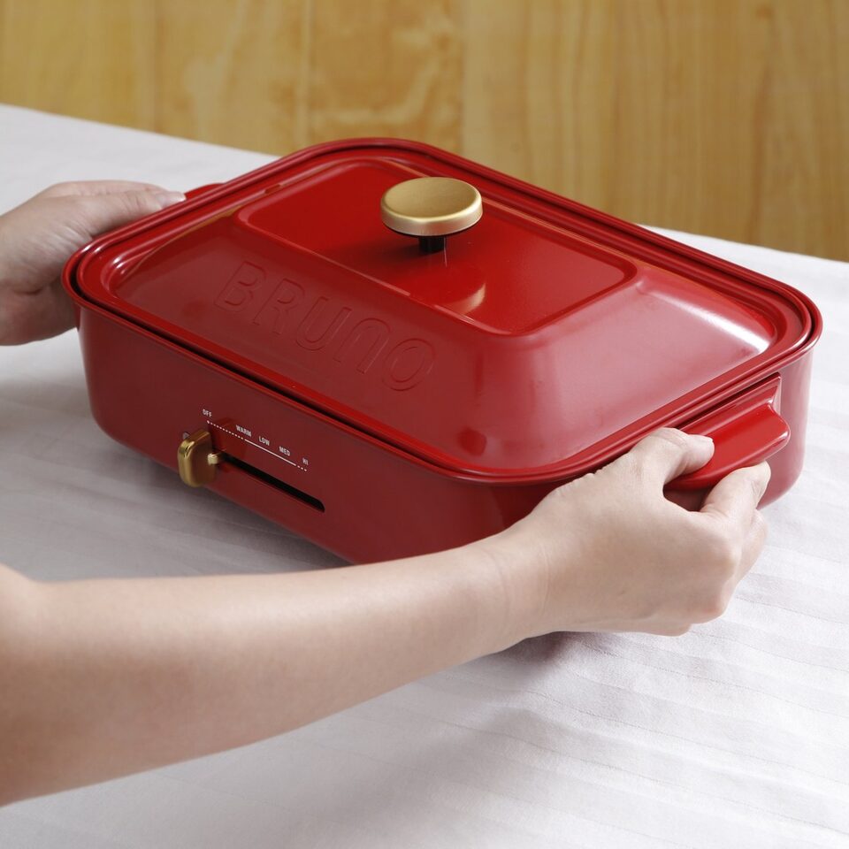 Compact Hot Plate - Red | Takashimaya