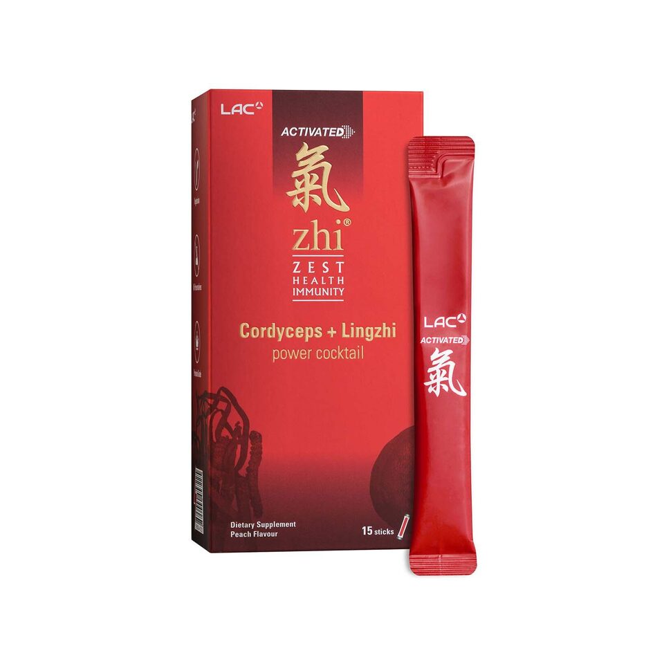 LAC Activated® Zhi® IMMUNITY Cordyceps + Lingzhi Power Cocktail