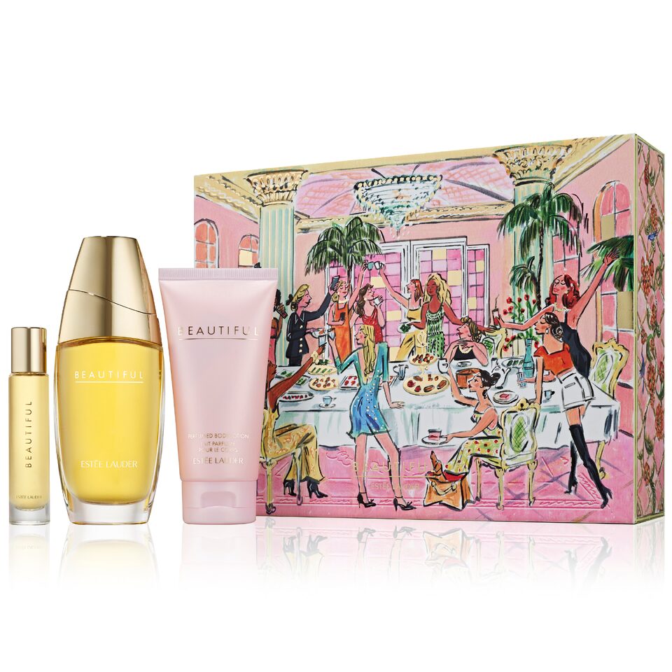 エルセーヌ Gorgeous Beauty 50ml×10本×6箱 新品 Esteé Lauder Beautiful Celebrate Each Other Fragrance Set