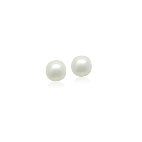 8mm cultured pearl earrings