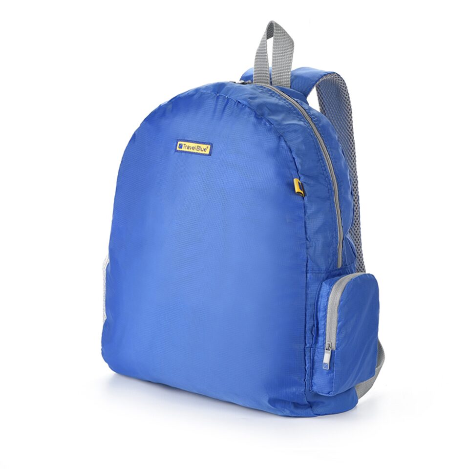 Travel blue 2024 foldable backpack