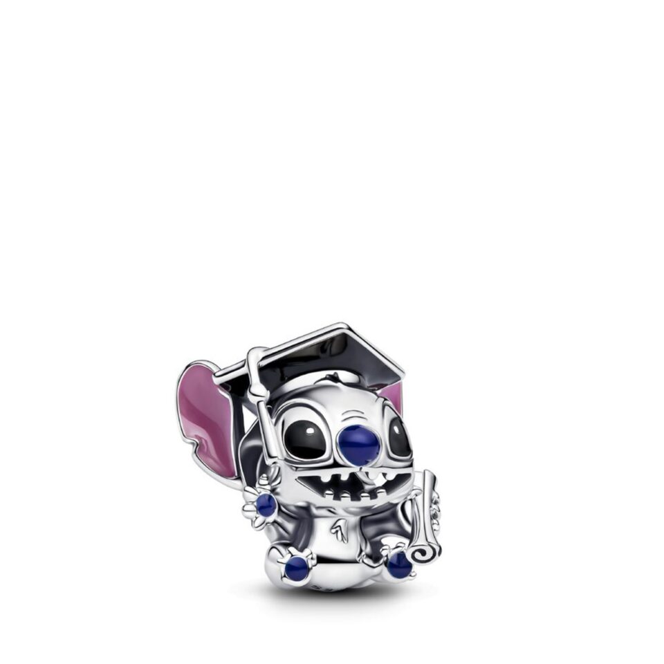 Pandora Disney Stitch Graduation Charm | Takashimaya