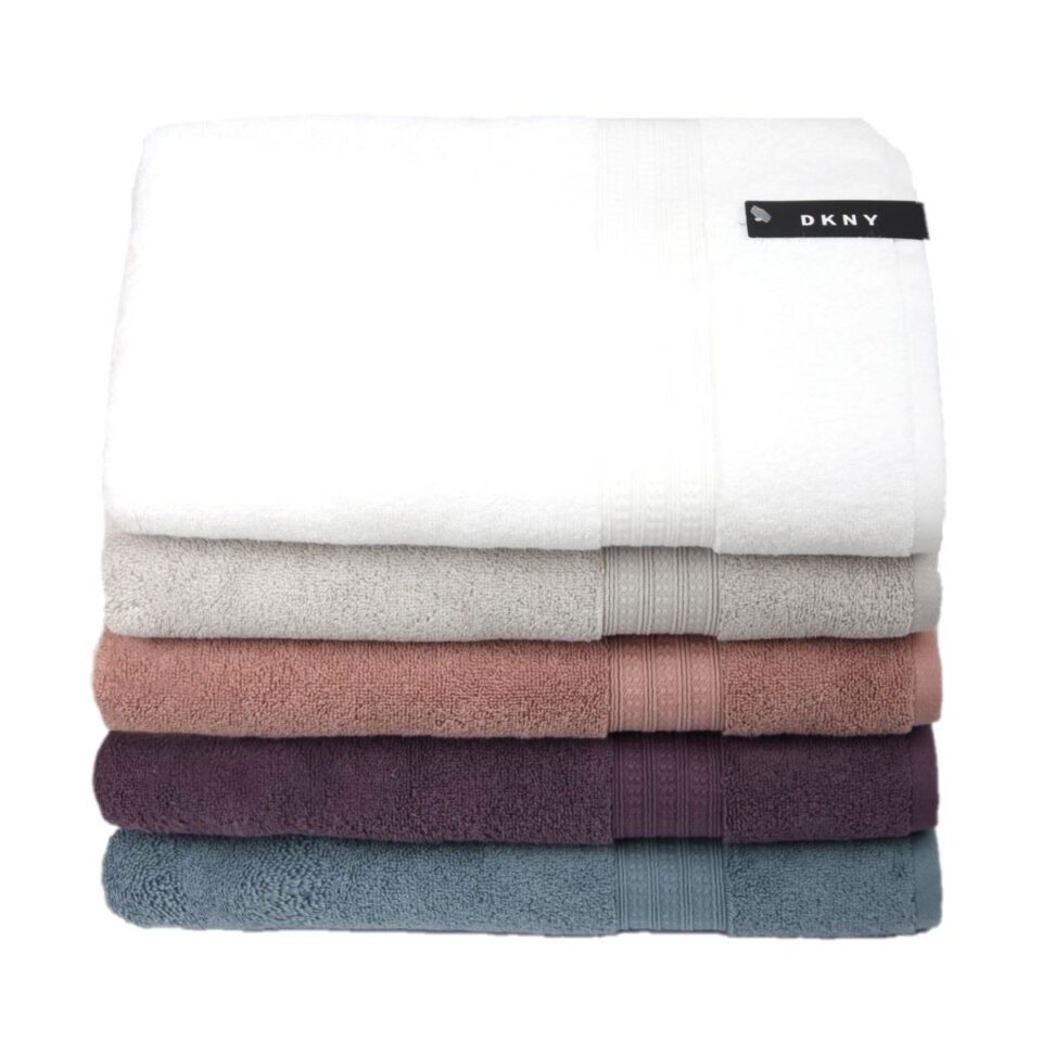 dkny bath sheets