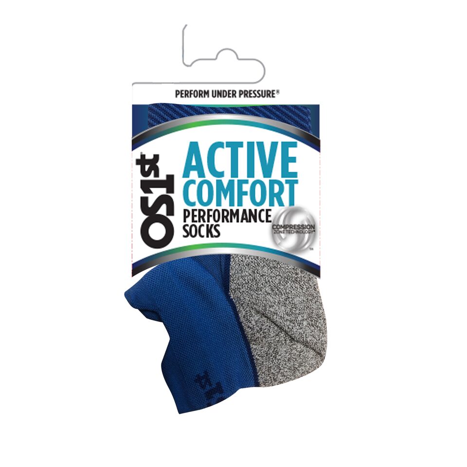 DESTINATION『US Natural Socks6'0-6'4』NAVY OS1st The AC4® Active Comfort Sock - Blue | Takashimaya