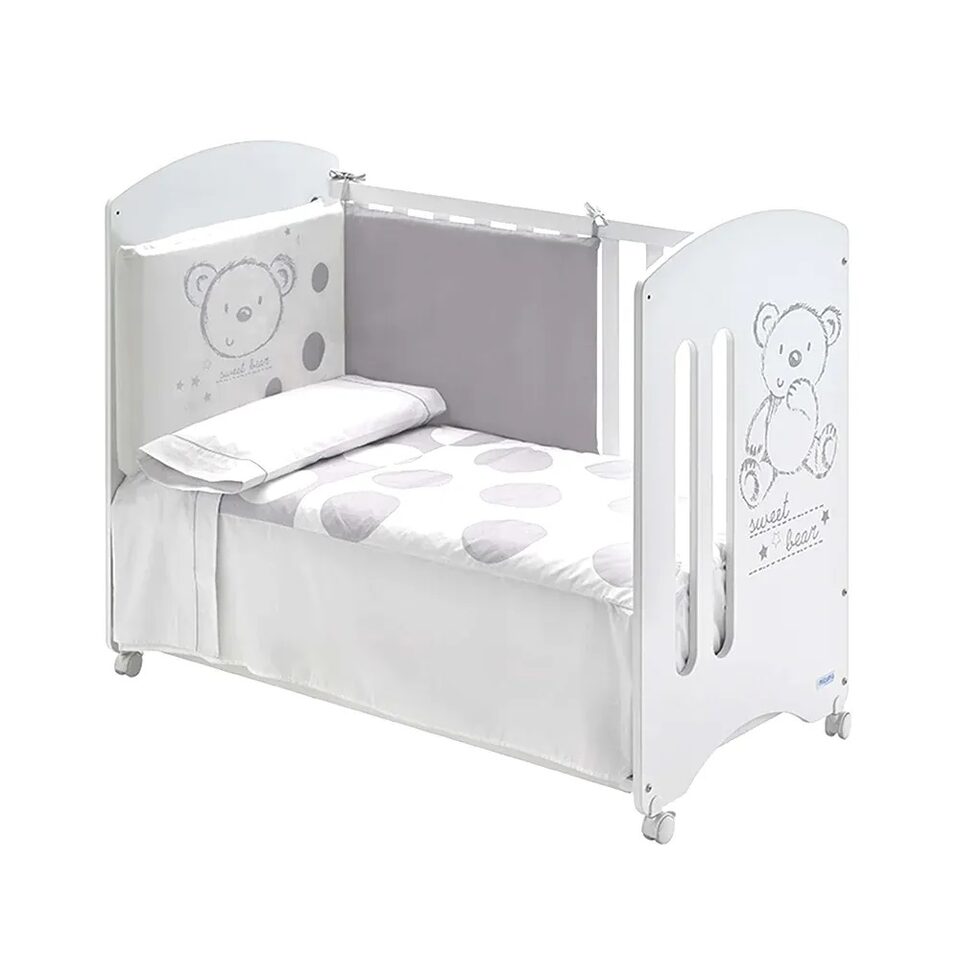 Sweet Bear Baby Cot with Relax System | Takashimaya