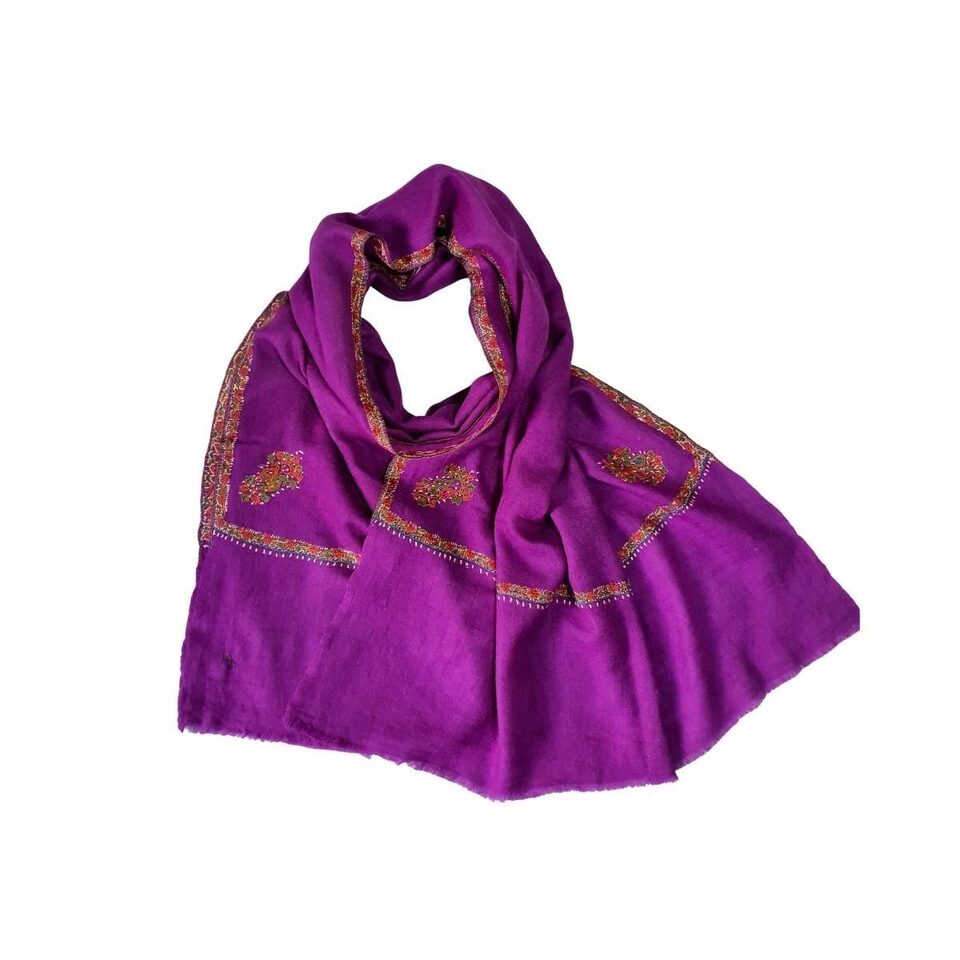 Purple hot sale cashmere wrap