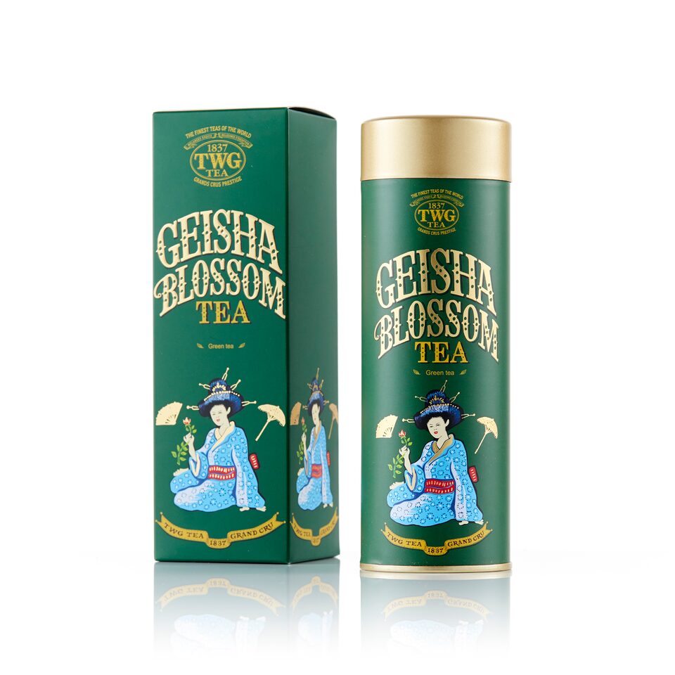 Geisha Blossom Tea in Haute Couture Tea Tin | Takashimaya