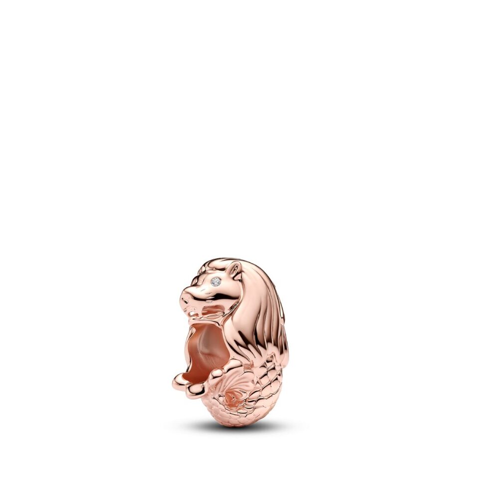 Pandora Rose Merlion Charm | Takashimaya