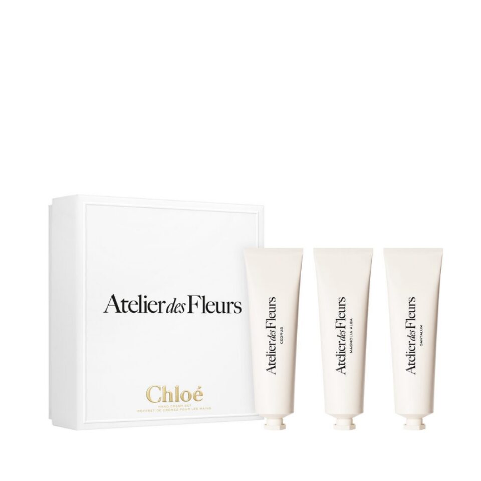 Chloé Atelier des Fleurs ハンドクリーム 3本セット Chloe Atelier des Fleurs Women's 3-pc Hand Cream Gift Set