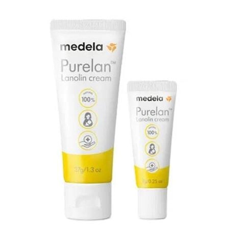 MEDELA Silicone Breastmilk Collector Free Purelan Nipple Cream 2.0 7G |  MumsClub Singapore