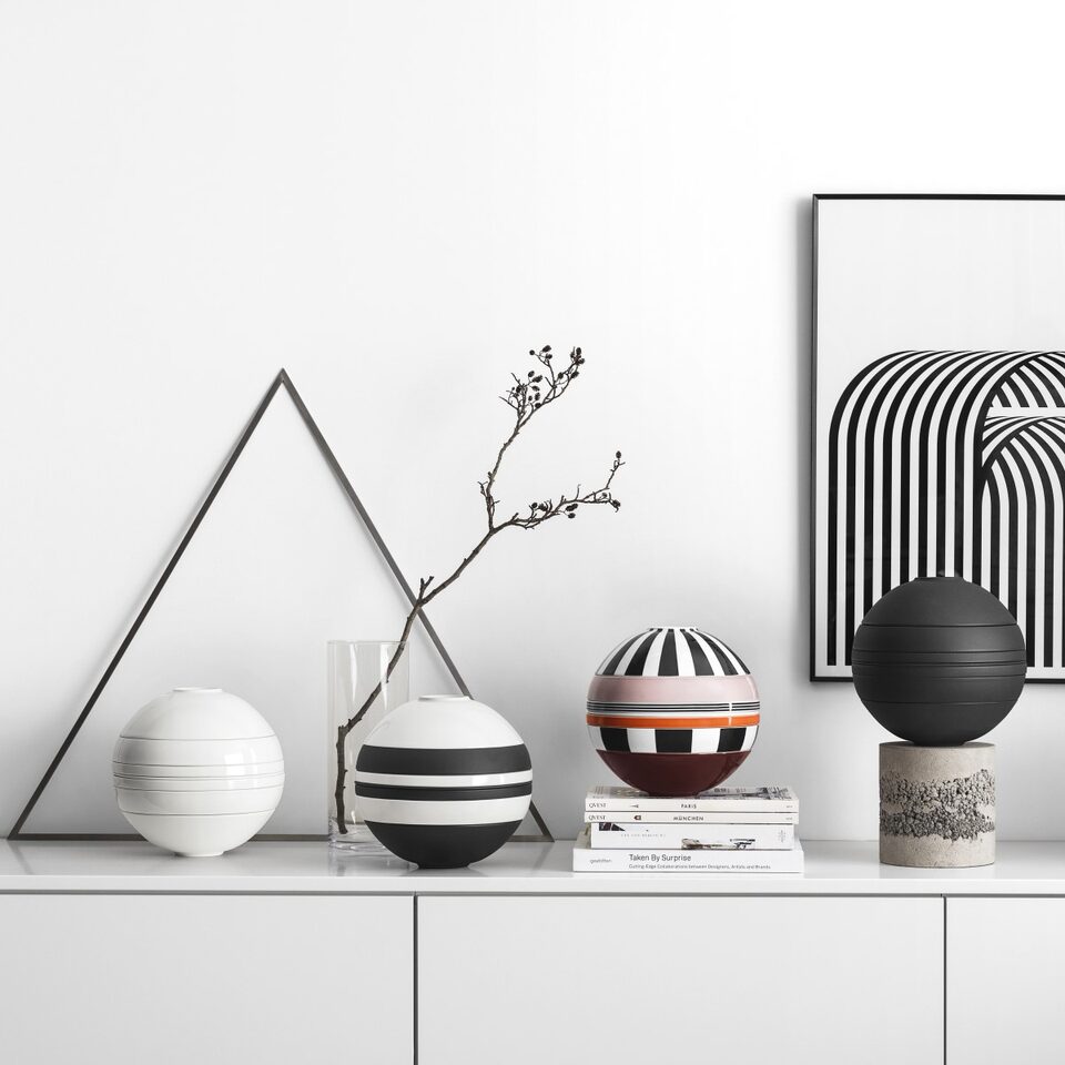 ビレロイ&ボッホ　LA BOULE ブラック＆ホワイト 7ピースセット La Boule 7pc Dinner Set, Black & White | Takashimaya