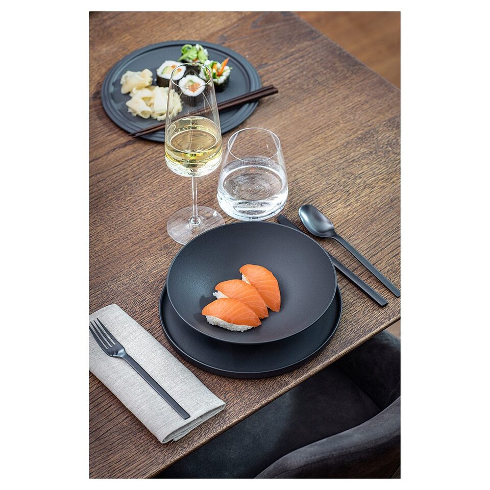 ビレロイ&ボッホ　LA BOULE ブラック＆ホワイト 7ピースセット La Boule 7pc Dinner Set, Black & White | Takashimaya