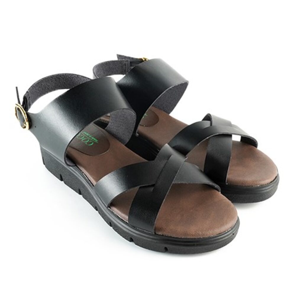 COCORO Comfort Sandals - Black | Takashimaya