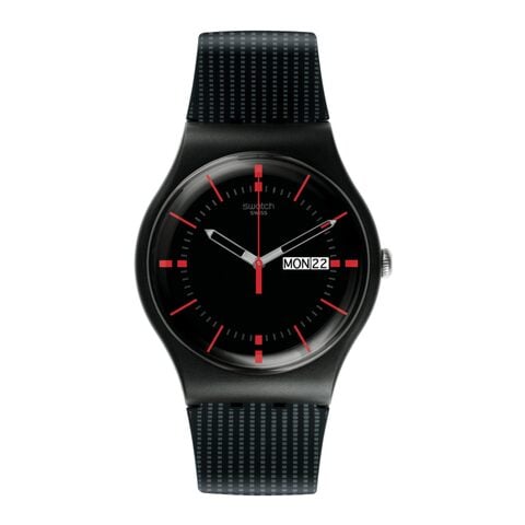 Red on sale swatch watch