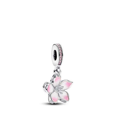 Pandora Cherry Blossom Dangle Charm | Takashimaya