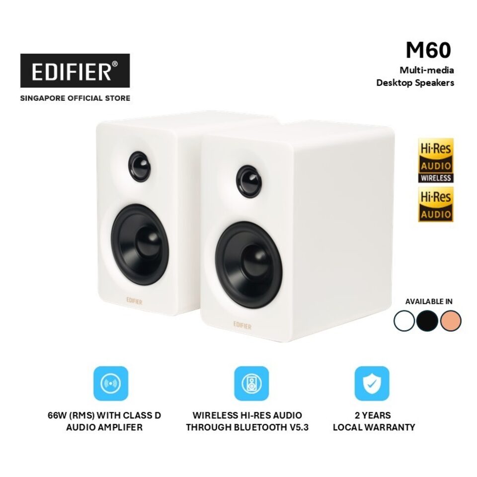 EDIFIER M60 COMPACT MULTIMEDIA SPEAKER | Takashimaya