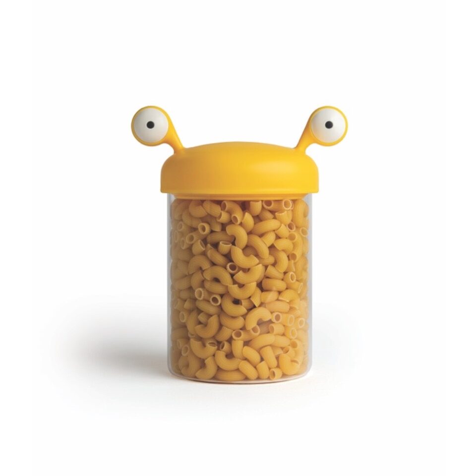 OTOTO Noodle Monster Kitchen Canisters Glass Pantry Storage Containers With  Lids, Spaghetti Container Storage, Pasta Containers For Pantry, Airtight