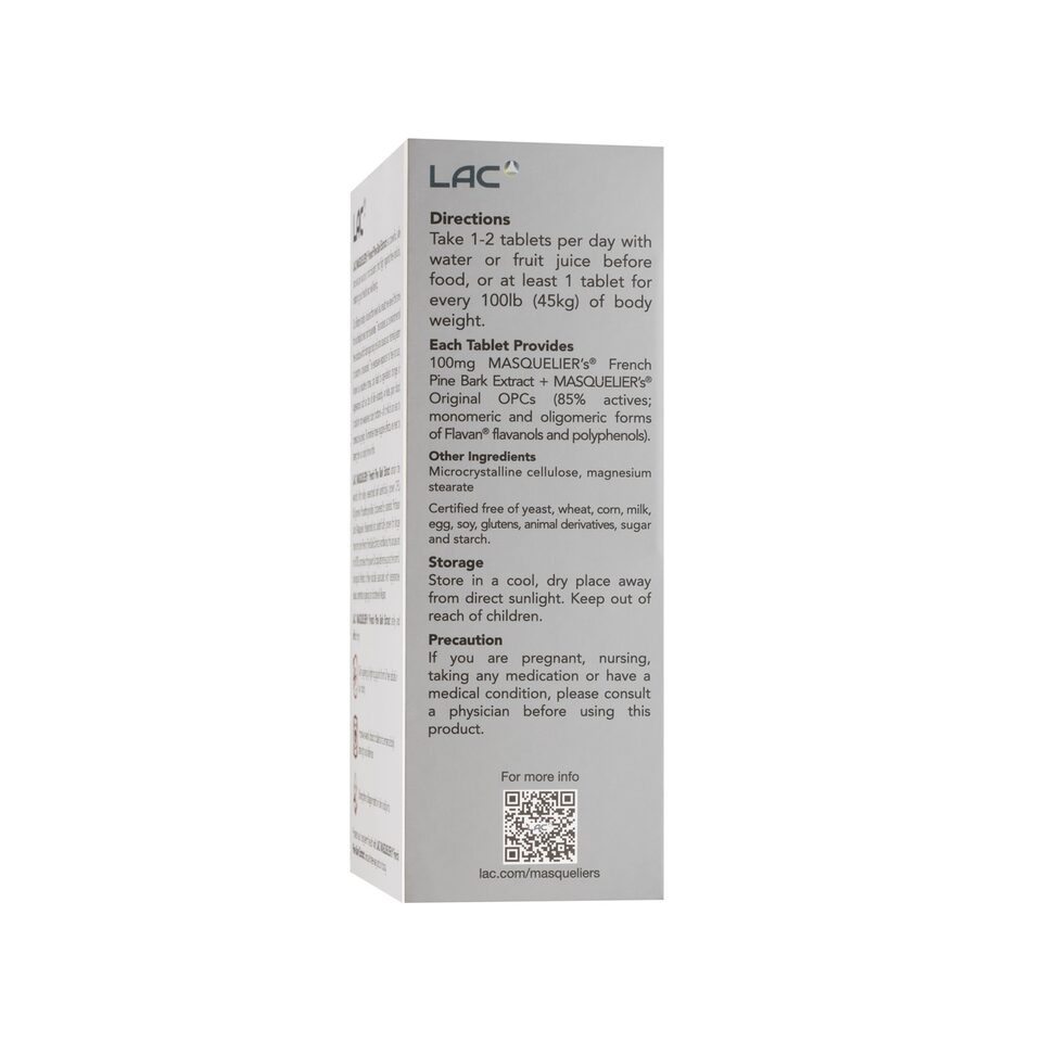 LAC MASQUELIER'S® French Pine Bark EXTRACT – Skin Inc - Singapore