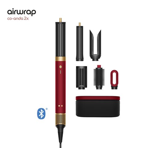 Dyson Airwrap Co-anda2x™ Multi-Styler and Dryer in Red velvet/Gold