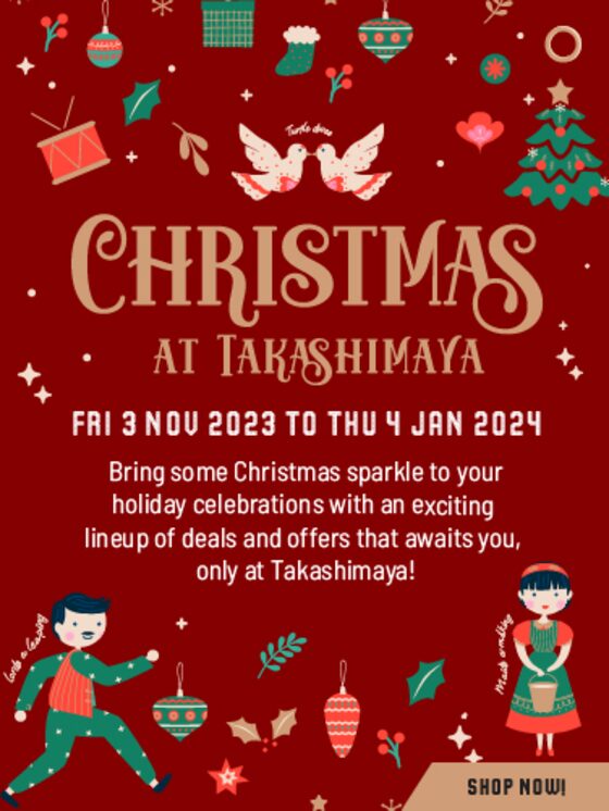 Takashimaya Shopping Centre Vouchers